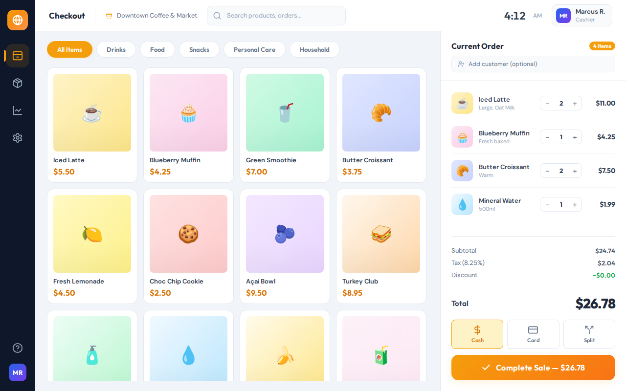 Solis OS POS System